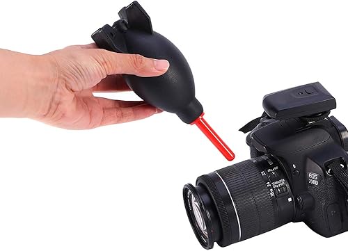 Miniatura 5 de Soplador de aire de lente de cámara, plumero profesional del soplador de aire para la limpieza del teclado de la lente CCD de la cámara DSLR