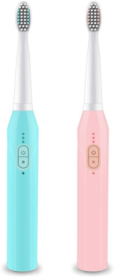 Electric Toothbrush Adult Ultrasonic Vibration Toothbrush Automatic Household Soft Hair Whitening And Protecting Tooth Charging Type , Pink