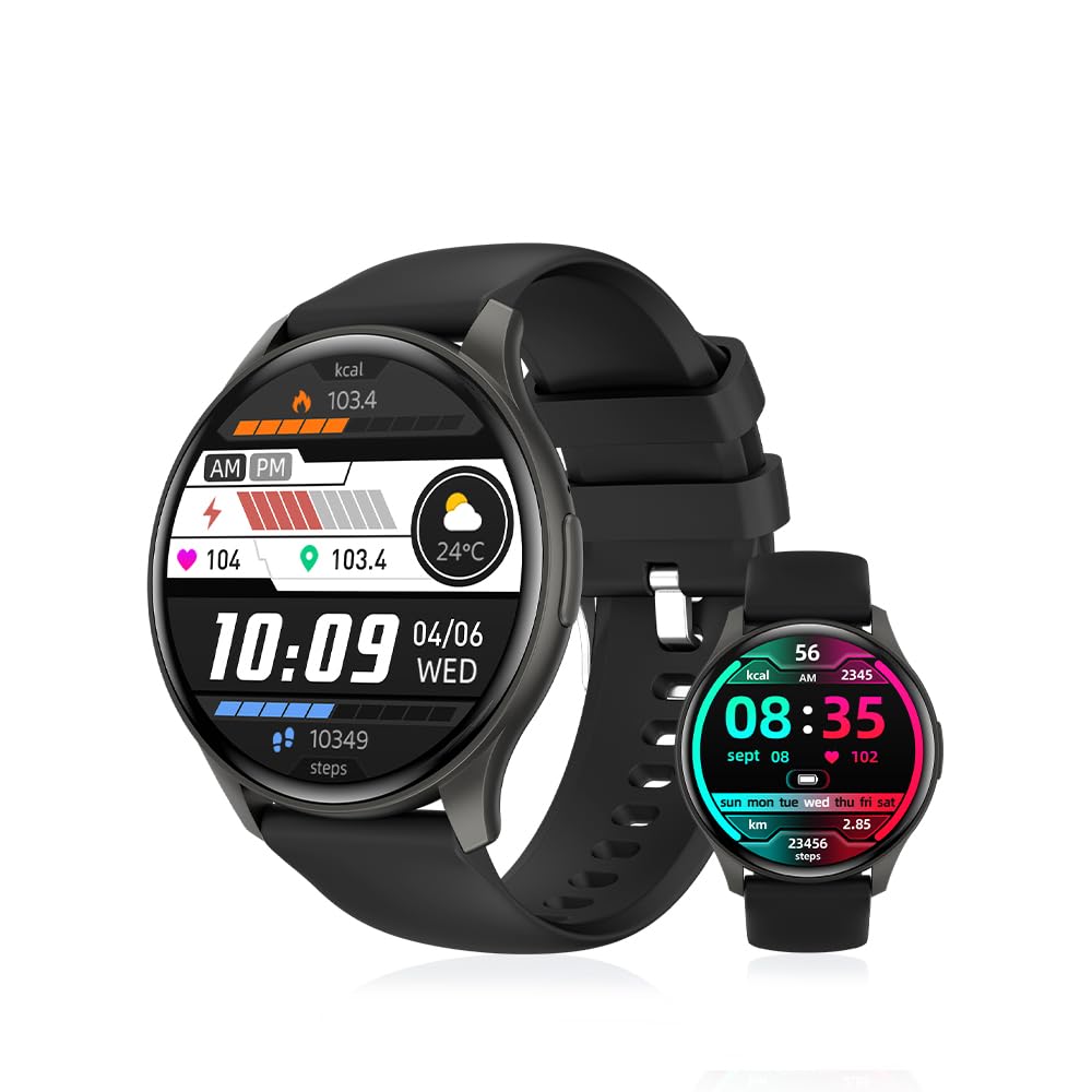 ◇2025年◇1.8インチ大画面◇Bluetooth5.3◇スマートウォッチ◇ Amazon | スマートウォッチ【2025年改良最新型】iPhone対応