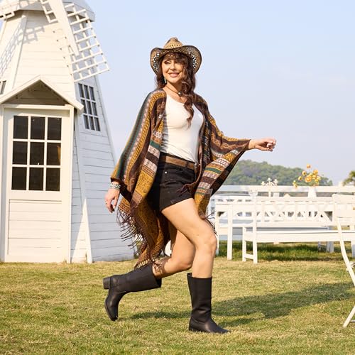 Women's Square Toe Boots Comfortable Chunky Block Heel Casual Boots Mid Calf Riding Boots4