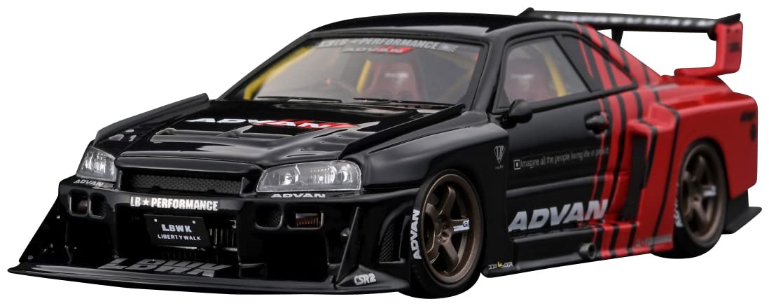 Amazon | ignition model 1/43 LB-ER34 Super Silhouette SKYLINE