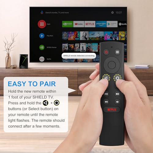 image for LOUTOC Voice Replacement Remote Control for NVIDIA Shield TV and NVIDI