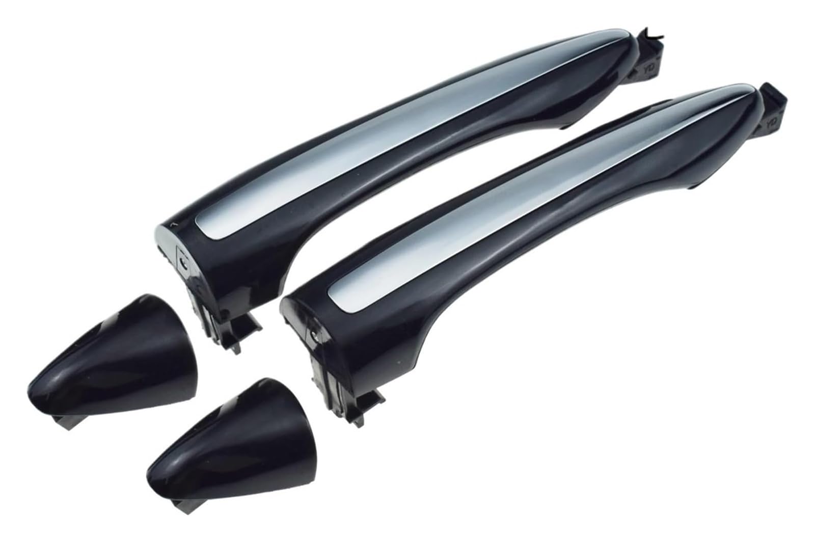 LSDSAAZA Sliding Exterior Handle for Kia for Forte Cerato 1.6L 2.0L 2014-2018 Koup Car Sliding Exterior Handle Door Repair Outside(Other Side X2)