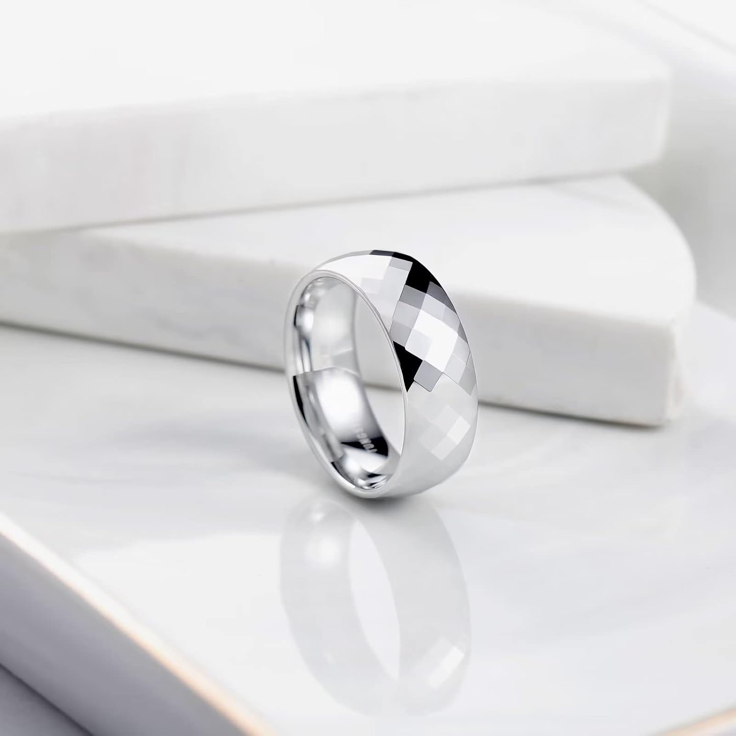 King Will Tungsten Wedding Ring for Men Women Promise Ring for Couple