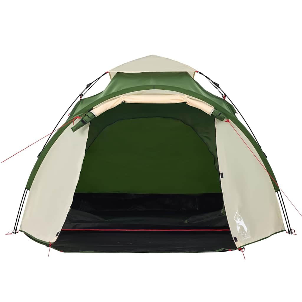 Genérico Tienda de campaña iglú 3 Personas Apertura rápida Verde,Deportes,Actividades al Aire Libre,Camping y Senderismo,Tiendas de campaña-4004226