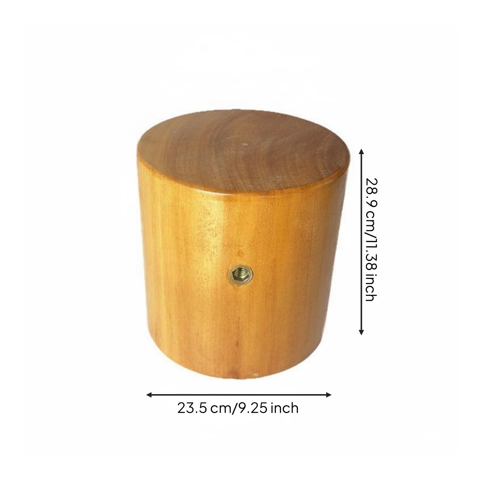 Entrenador de Equilibrio para Niños Taburete Bloque Tronco Base de Madera Maciza para Entrenamiento Sensorial Favorece Coordinación y Aprendizaje, 235×289mm