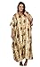 Women's Satin One Size Caftan/Kaftan in Coral Lillies PrintOneSizeCoralLillies