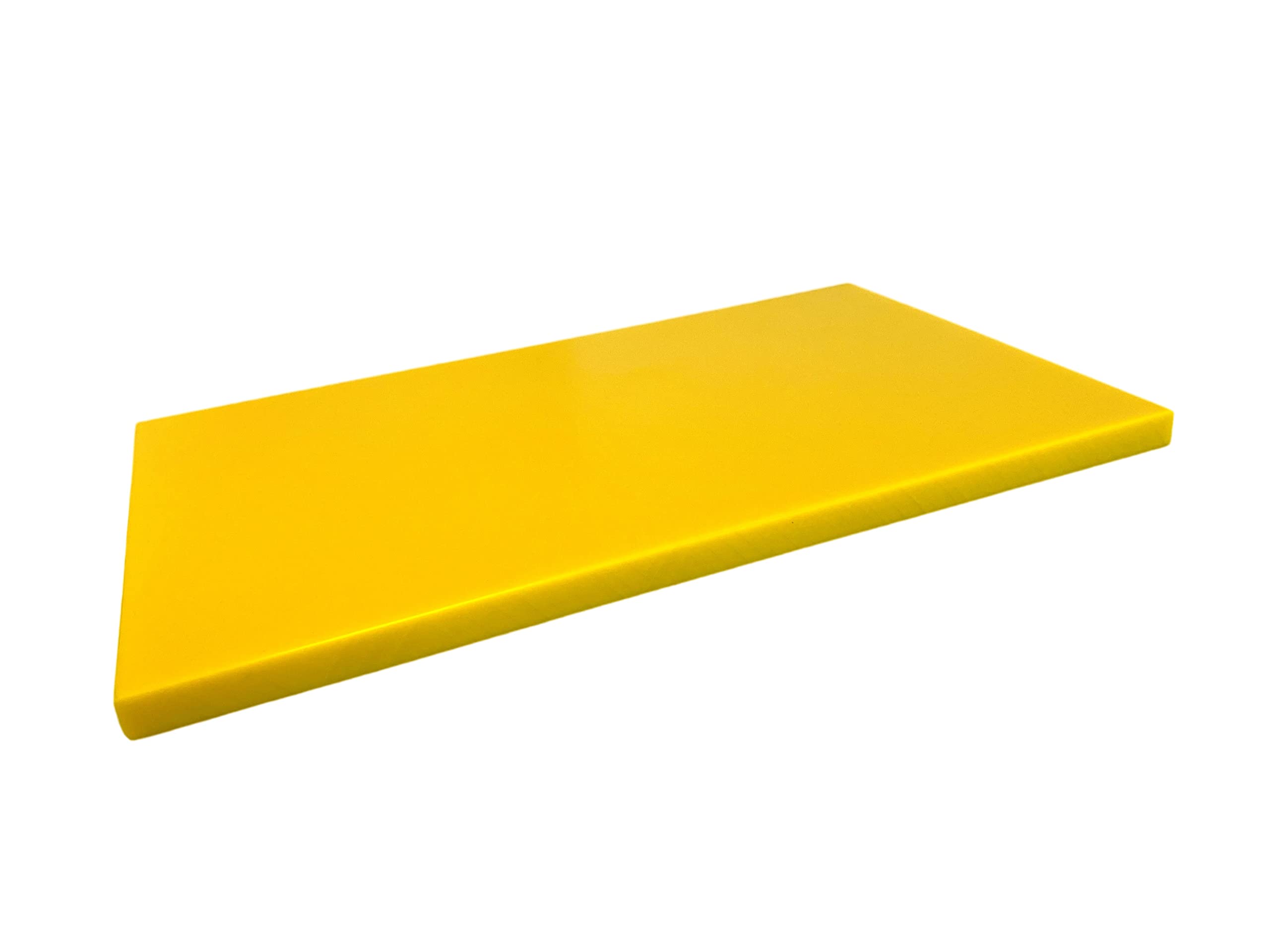 Tabla de cortar de plástico Gastro GN 300 x 500 x 20 mm polietileno/polipropileno PP, color amarillo