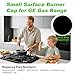 New Upgraded WB29K10022 Range Surface Small Burner Cap Replacement for GE Gas Range/Stove/Oven/Cooktop,Burner Caps for Gas Stove,Shiny Black Surface,2.6 Inch Diameter (1PCS)