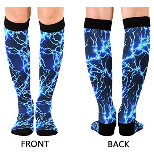 Image of Compression Socks for Women & Men, Knee High Socks for Circulation Medical Running Athletic Nurse Travel