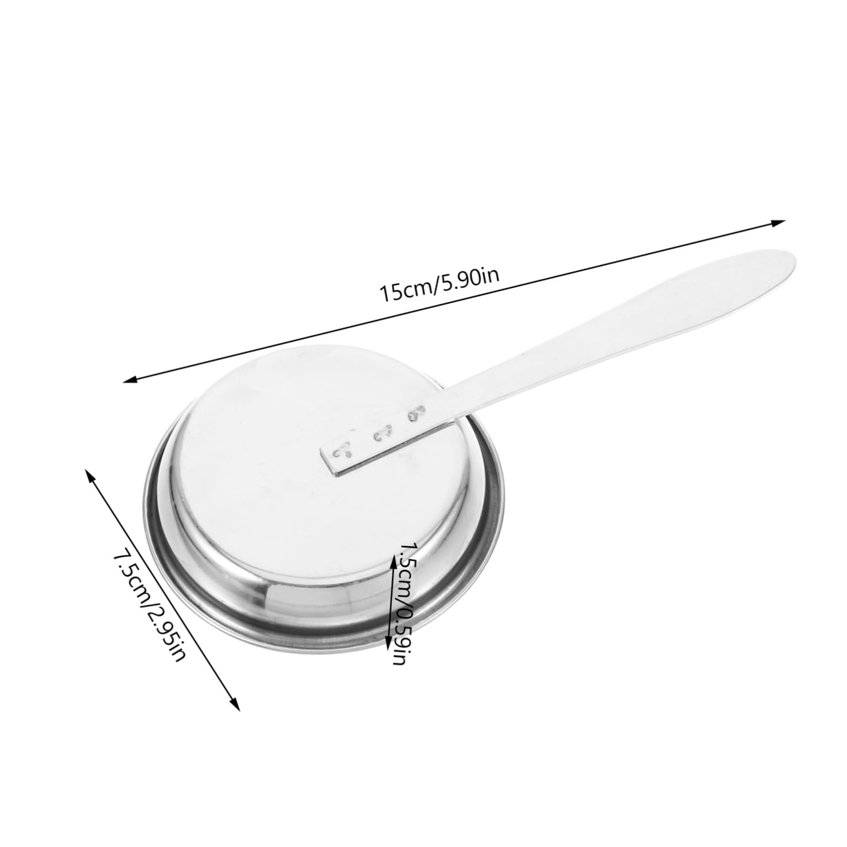 VINTORKY Candle Cover Steel Snuffer Vintage Style Flame Extinguisher Perfect for Home and Office Decor