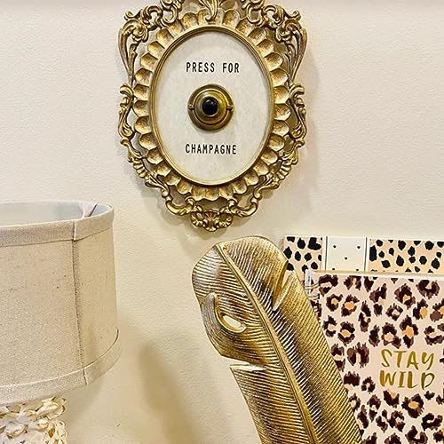 Campainha vintage de Halloween, decoração criativa de mesa, campainha decorativa com fácil instalaçã