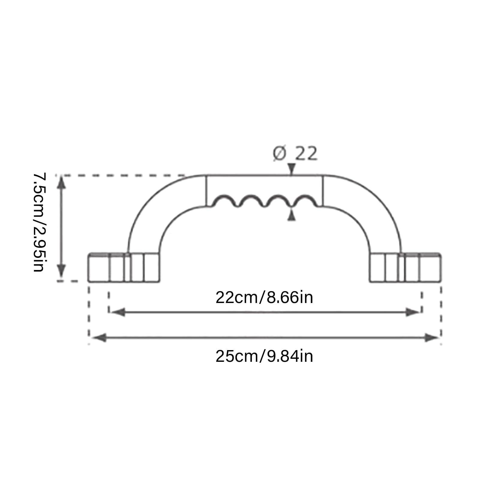 HUANGTNG Playhouses Grab Handle Climb Play Playrooms Ladder Handle for Park, Backyard TreeHouses Playhouses Easily Install