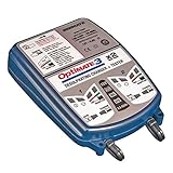 Tecmate Optimate 3 x 2 Bank, TM-451, 2-Bank x 7-Step 12V 0.8A Battery Saving Charger-Tester-maintainer