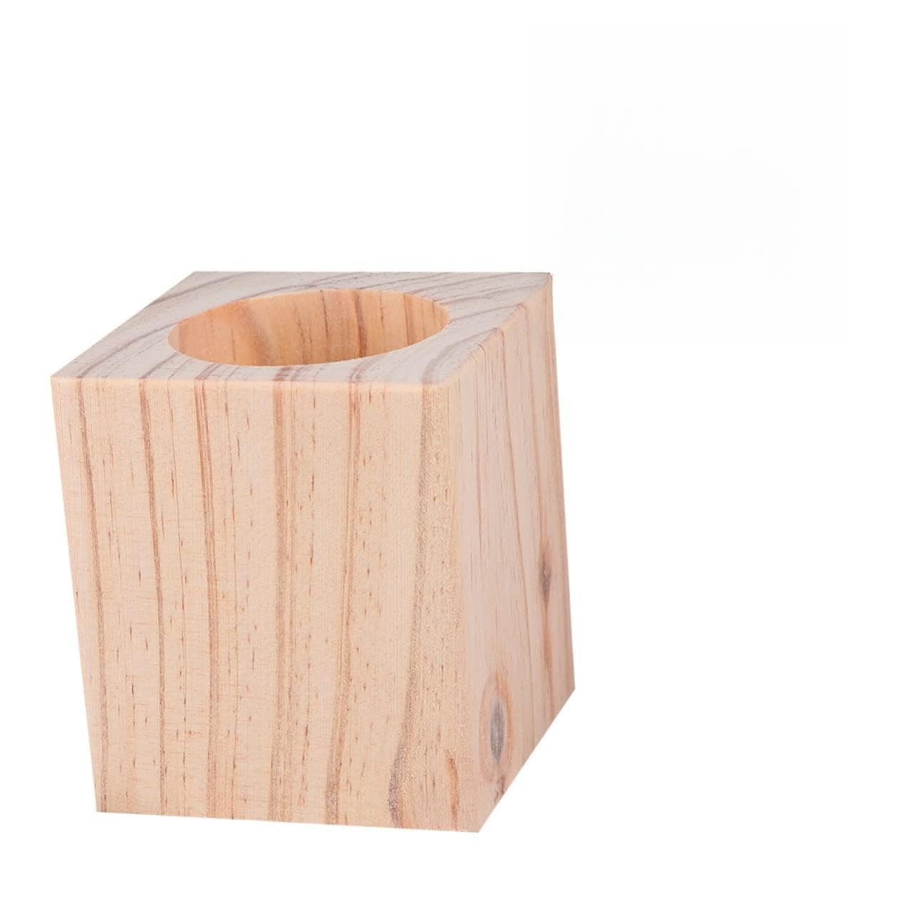 PRETYZOOM Solid Wood Table Lifts Height Increase for Enhanced Comfort Stable Furniture Risers for Tables Chairs for Home Rooms