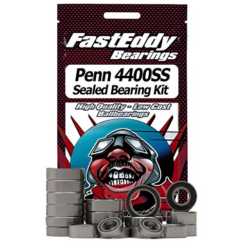 FastEddy Bearings Compatible with Penn 4400SS Spinning Reel Rubber Sealed Bearing Kit