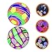 Abaodam 2Pcs Glowing Soccer Training Balls Durable Plastic Football for Random Styles for Outdoor Indoor Fun for Practice Games