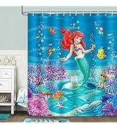 Duschvorhang Japanische Welle - 180x200cm Anti-Schimmel Design