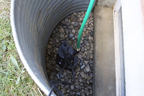 Image of WAYNE EEAUP250 1 /4 HP Reinforced Thermoplastic Submersible Multi-Use Pump, Black