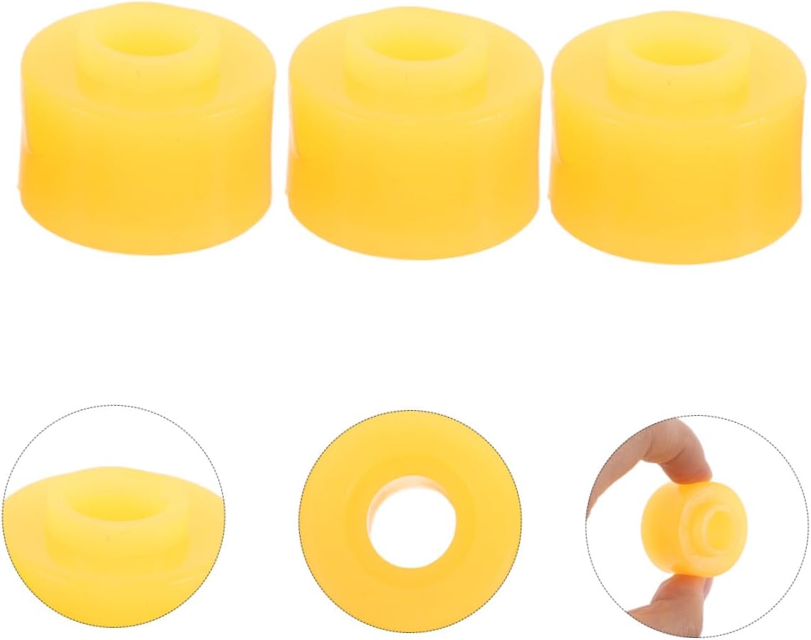 10pcs Rubber Shock Absorber Bushings Replacement Gaskets 1.1x0.79' for Car and Truck Suspension Anti-vibration Lower Shock Bushing Repair Kit