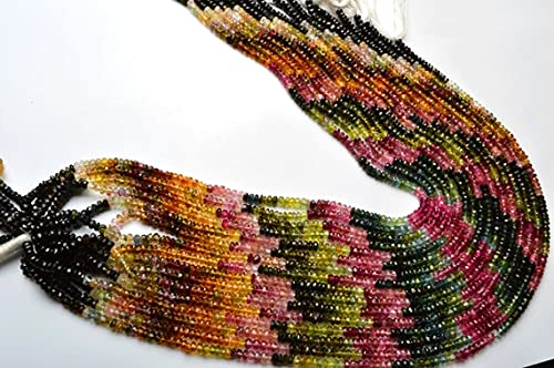 Tourmaline perles facettées 3mm pour remplacer vos apprêts ternes par des pierres fines
