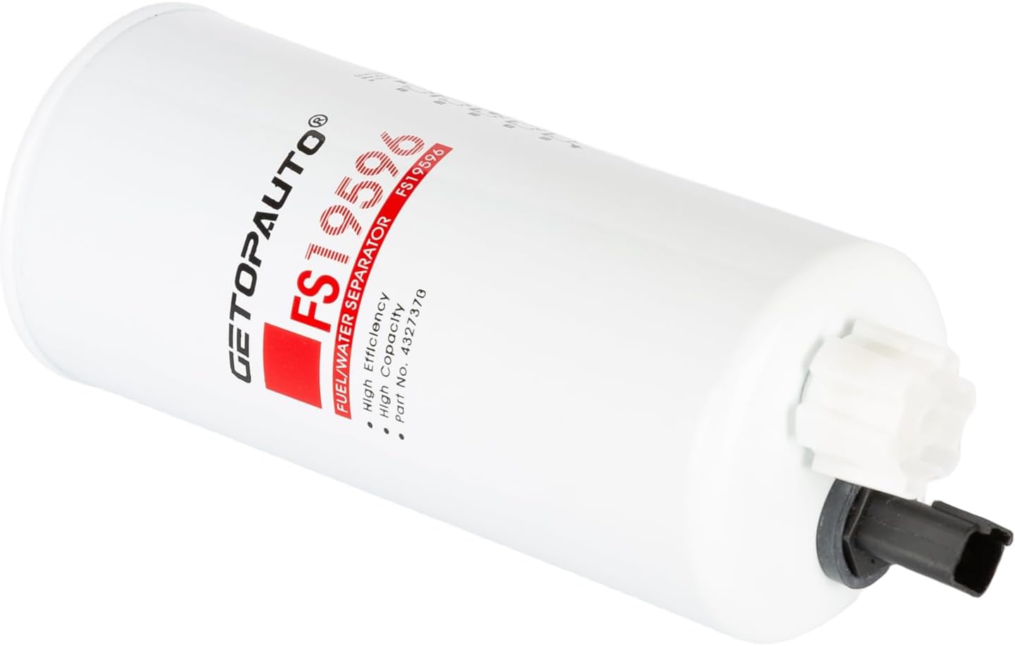 GETOPAUTO FS19596 Fuel/Water Separator for Cummins ISB,ISB02,ISM,ISM 02,ISB 6.7,ISB 5.9 series engines;PACCAR PX8 Engines Replaces Cummins 3954891