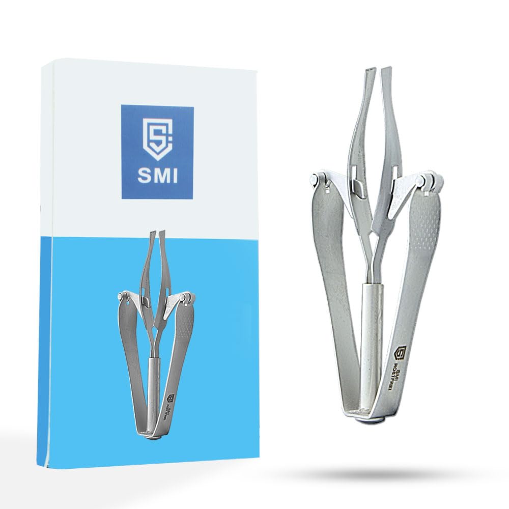 SMI Pinzas Depilar Profesionales Pinzas Cejas Automáticas Pinza De Pelo De Acero Inoxidable Para Hombres Y Mujeres