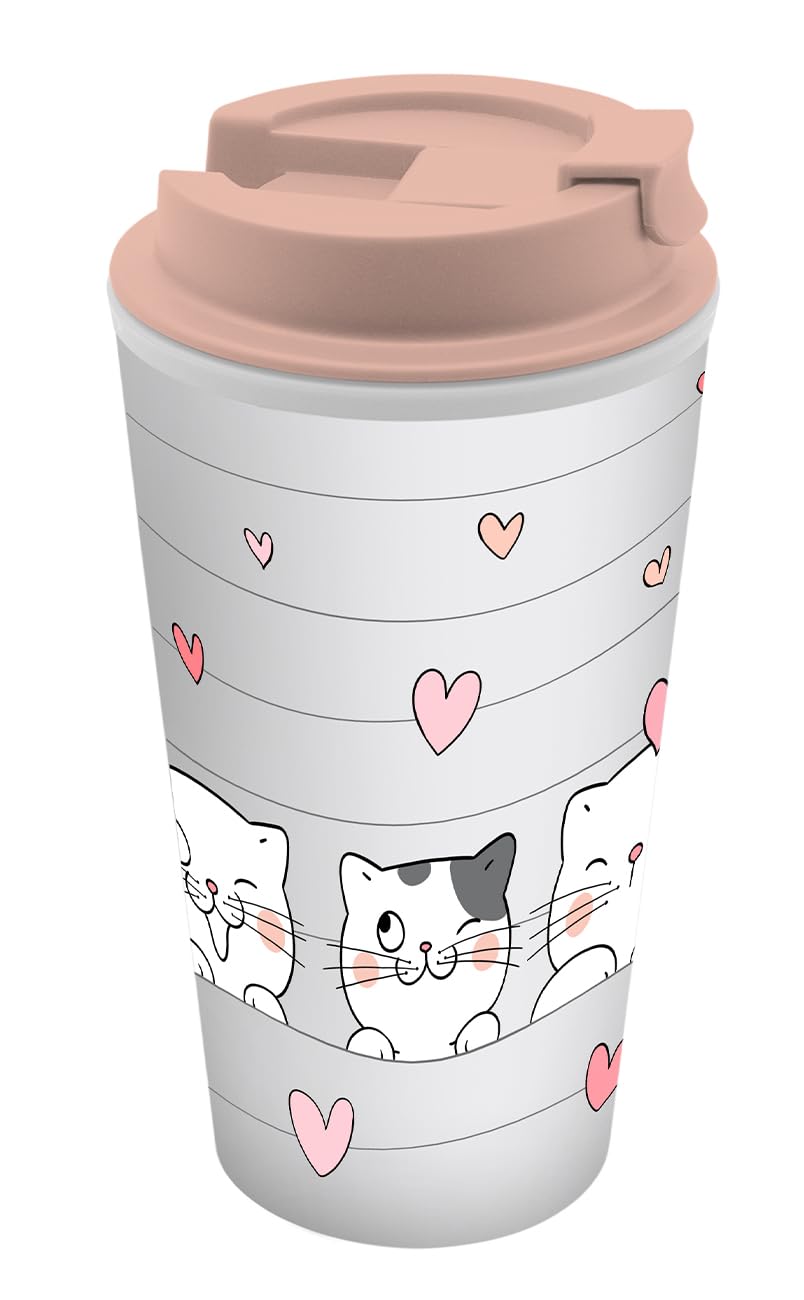 Coffee to Go Mug Cutie Cats 400 ml