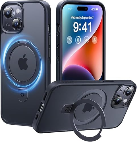 �y8�N�Ԃ̋Z�p�����I4in1�����\���f���zCASEKOO iPhone 15 �p �P�[�X �������� �ČRMIL�K�i �ϏՌ� MagSafe�Ή����ϋv�� �B���X�^���h ���c�����w��h�~ �}�b�g�d�グ ���ϖh�~ ���^������ �X�}�z�P�[�X �X�g���b�v�z�[���t�� 