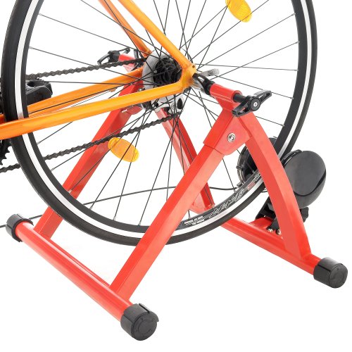 Rad Cycle Products Max Racer 7 Levels Of With Smooth Magnetic Resistance Bicycle Trainer Allows You To Work Out With Your Bike #TOP3