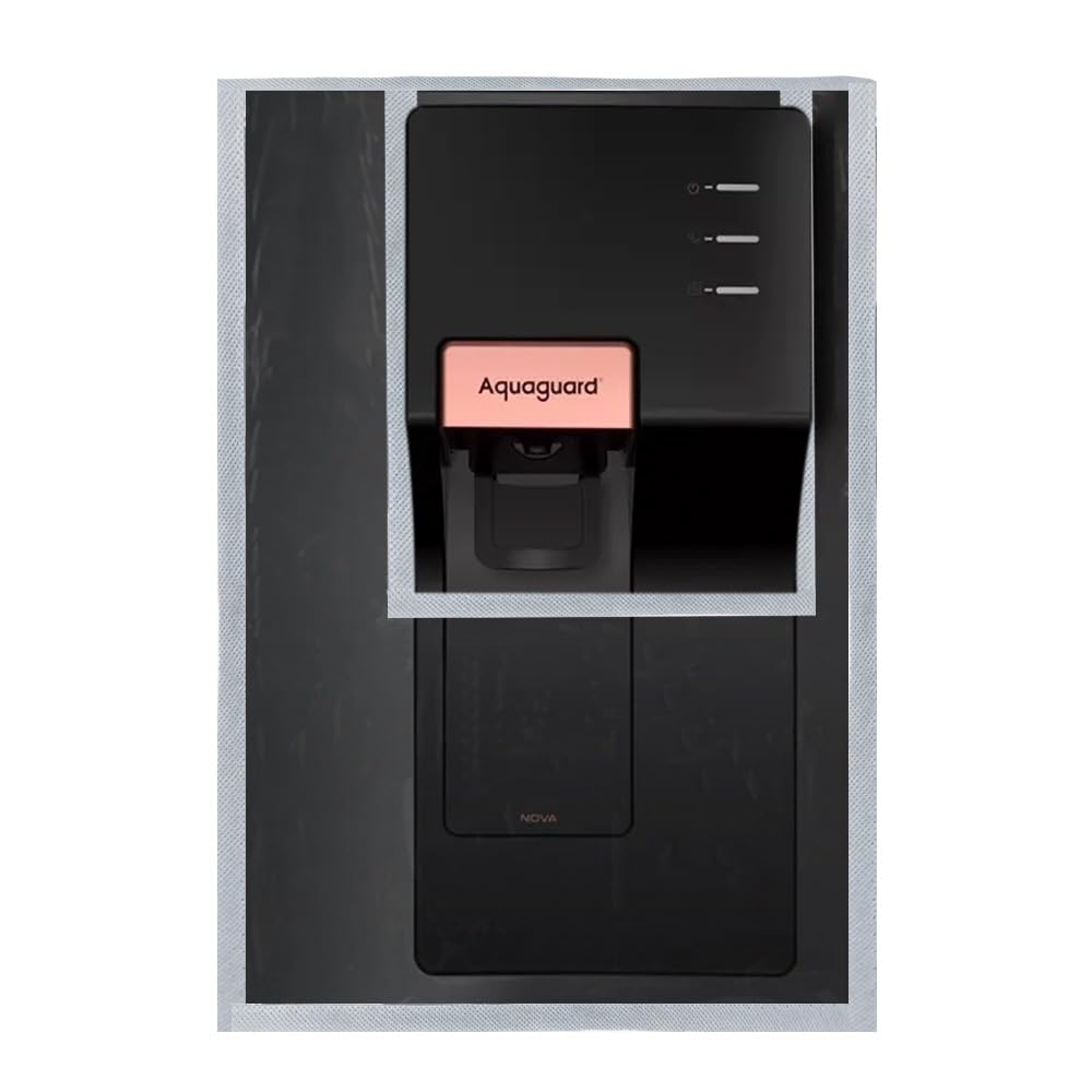 Water Purifier Cover Compatible with Aquaguard Nova WS RO+UV – Dustproof, Waterproof, Oil Stain Protection, Transparent Front, Velcro Closure, Fits Wall-Mounted/Table-Top-image-23