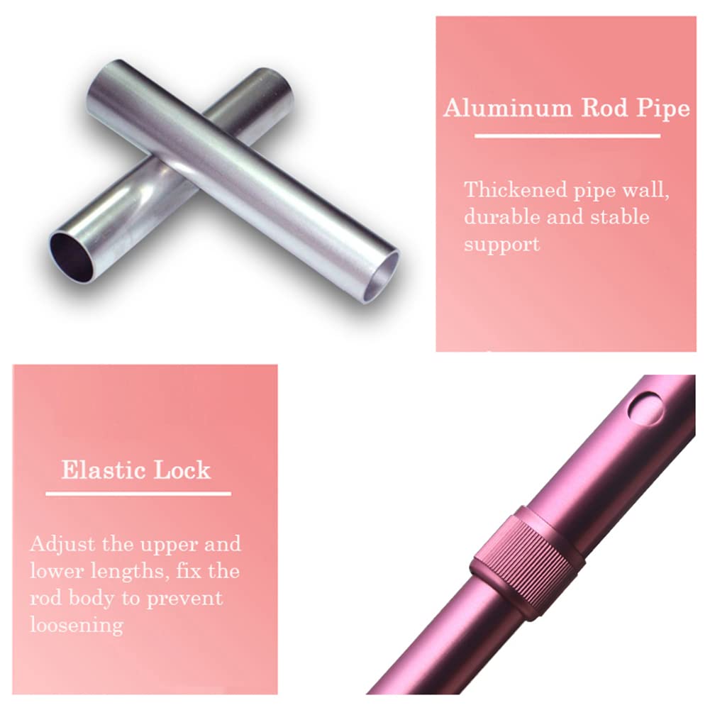 NGD 2 Unidades Muletas Ortopédicas,Muletas de Codo Plegables de Aluminio con Agarres Ergonómicos,Muletas para Caminar de Regulables en Altura Soporte Post Traumatismo o Cirugía