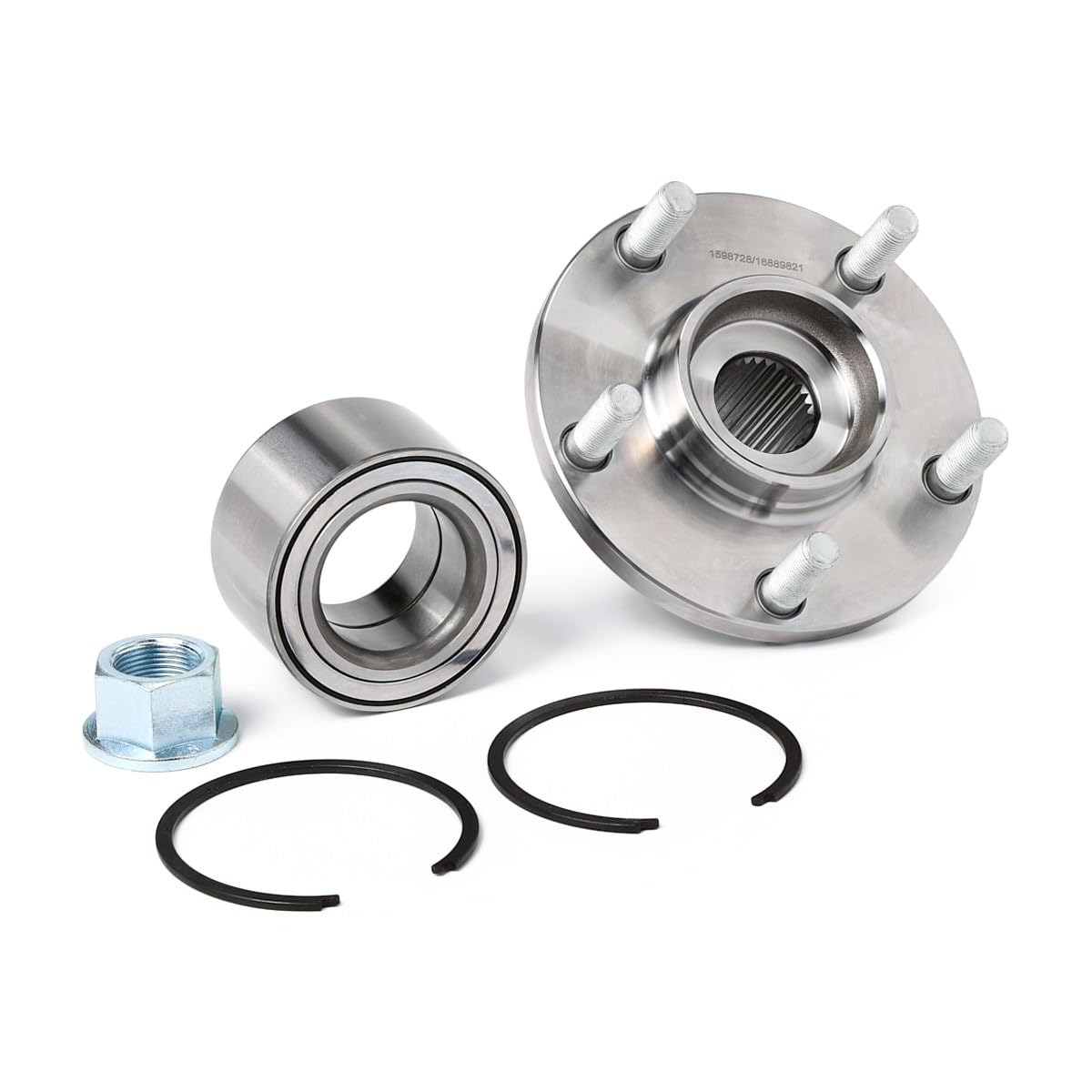 RIDEX 653W0222 Moyeu de roue Avant Compatible avec NISSAN X-TRAIL T30