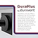 DuraVent 6DP-WT 6 Inches Painted Galvanized Steel Wall Thimble with Telescoping Pieces and Trim for DuraPlus Chimney Pipe, Black