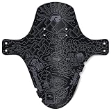 Riesel Design - Front Big Bike Fender for Face and Suspension Fork Protection - Secure Fit, for Enduro, Trail, All Mountain, Cross Country, Freeride, Downhill or E-MTB - KOL:OSS - Vanlife