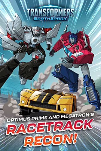 Cover of Optimus Prime and Megatron's Racetrack Recon!