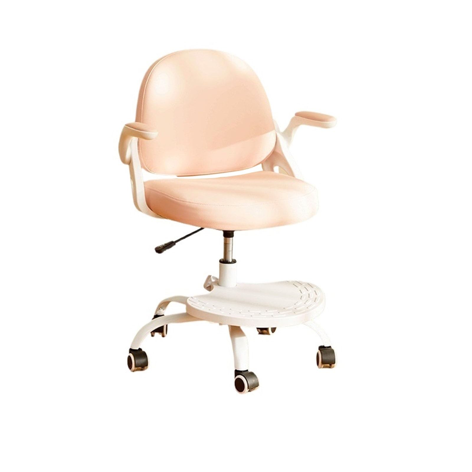 Krzesło biurowe dla dzieci, krzesło z regulacją wysokości, ergonomiczne krzesło biurowe dla dzieci z kółkiem samoblokującym Gravity, obrotowe krzesło biurowe dla uczniów w wieku 4-12 lat (kolor: