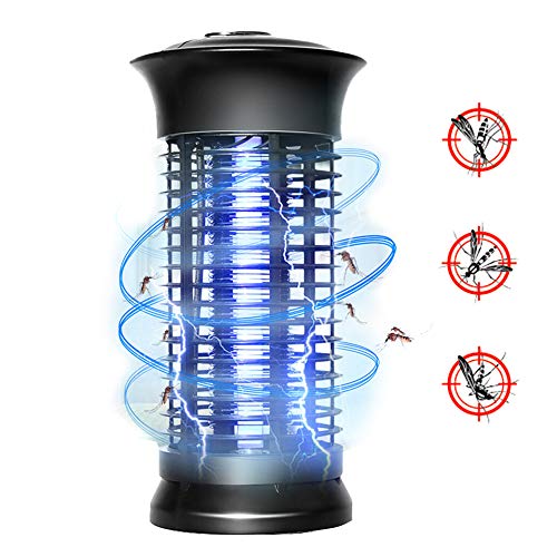 Lixada 2025 New Electric Bug Zapper with Hook,Portable Mosquito Lamp,Standing or Hanging...