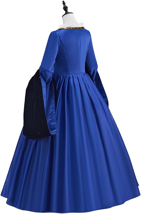 Anne Boleyn Dress Tudor Queen Cosplay Costume Renaissance Dress Elizabethan Ball Gown - Image 9