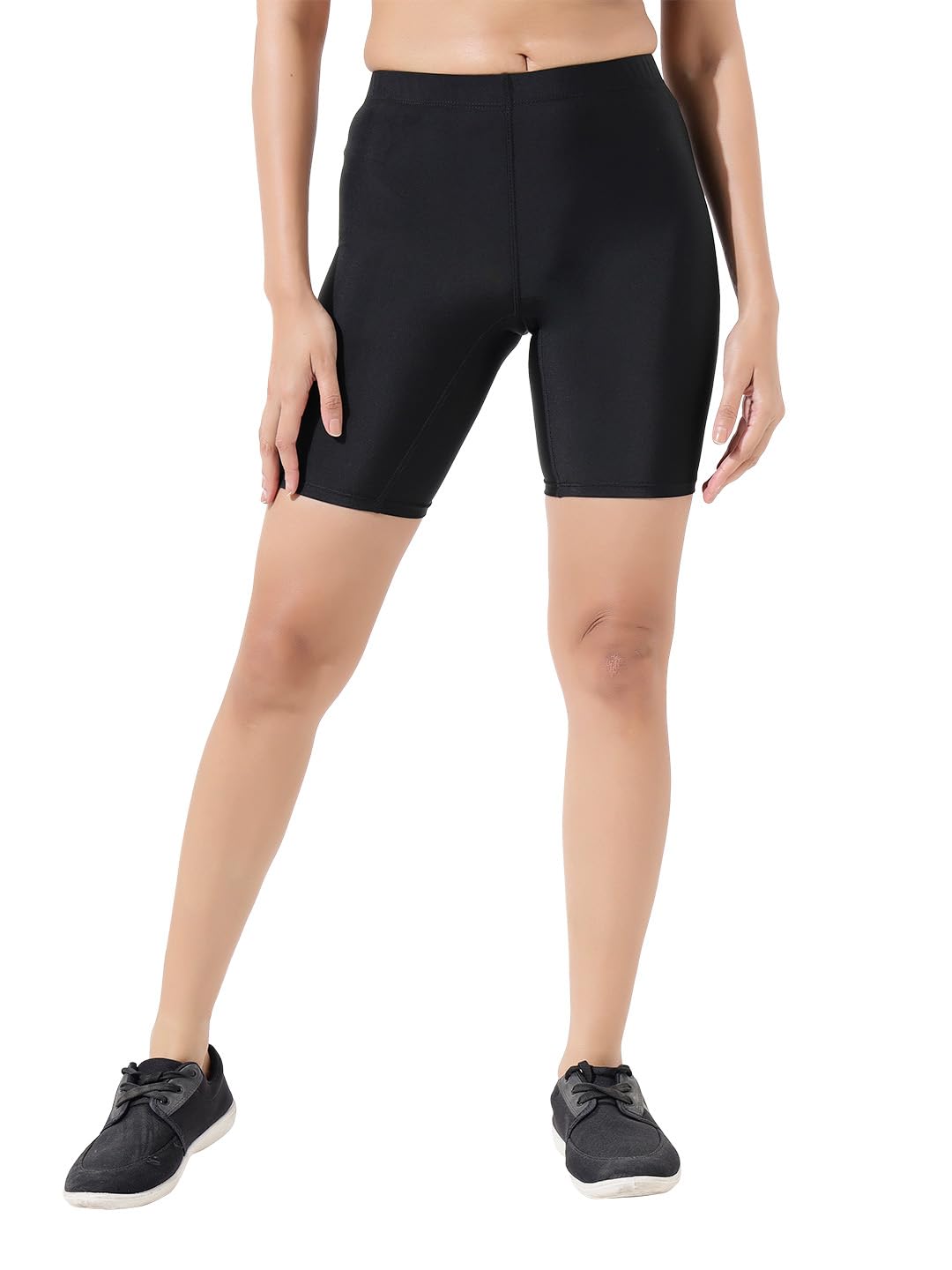 LYCOT Women's Polyester Cycling Plain Short for Activewear,Yoga,Gym Cricket, Football, Badminton, Swimming, Fitness & Other Outdoor-picture-20