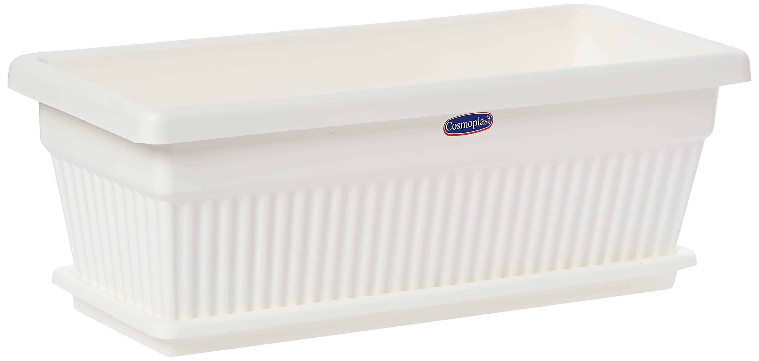 Cosmoplast Plastic Rectangular Planters With Tray