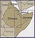 Horn of Africa: Ethiopia - Eritrea - Somalia - Djibouti 1:1,800,000 Travel Map, waterproof, GPS-compatible, REISE