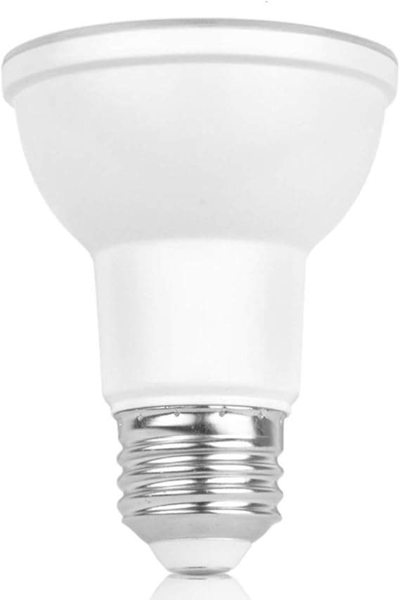 4-Pack PAR20 LED Bulb Dimmable Cool White Glow,7W (50W Equivalent),6500K Light Bulb, CRI 90+, Medium Base (E26), UL & Energy Star