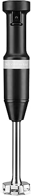 KitchenAid Variable Speed Corded Hand Blender KHBV53, Matte Black