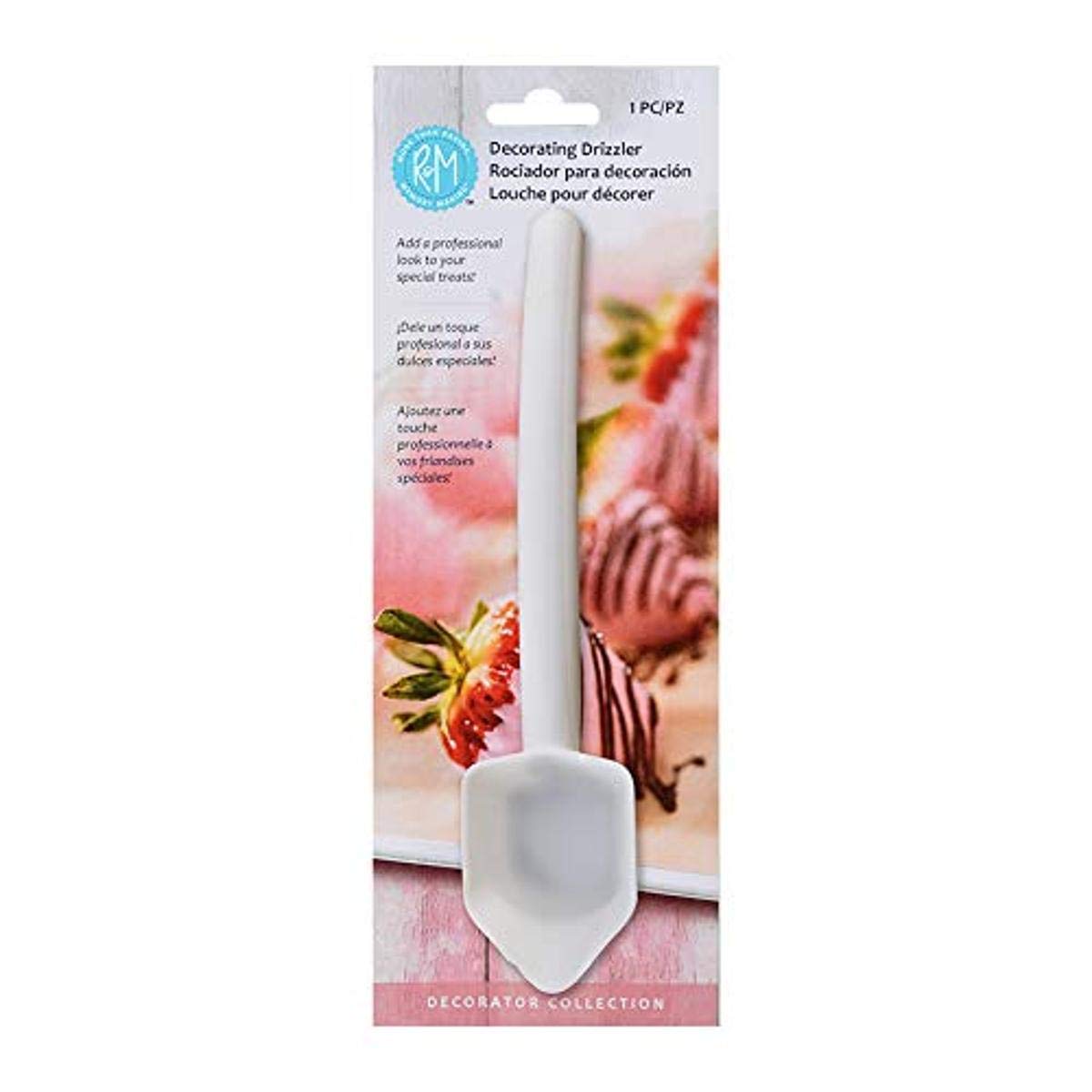 R&M International 2755 Decorating Drizzler Icing Dispenser, One Size, White