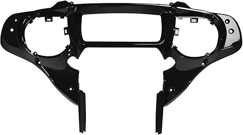 Miniatura 8 de XFMT Carcasa interior y exterior superior de alerón de murciélago negro para Harley Touring Street Glide Electra Glide Ultra Classic 1996-2013