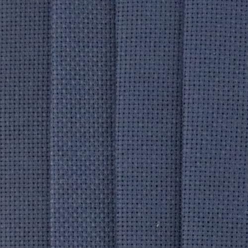 Image of KCS 4 /6 pc of 12 inch x 18 inch 30cmx45cm 18 Count Cotton Aida Cloth Cross Stitch Fabric (Navy Blue, 4 pc)