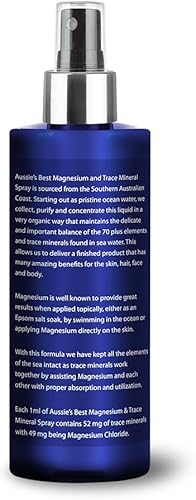 Miniatura 2 de Aussie Trace Minerals Magnesio & Trace Mineral Spray, 4.1 fl oz