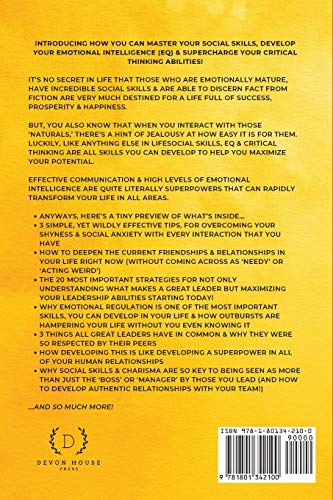 Social + Communication Skills & Emotional Intelligence (EQ) Mastery (4 in 1): Level-Up Your People Skills, Conquer Conservations & Boost Your Charisma ... Critical Thinking & Leadership Skills - Image 2