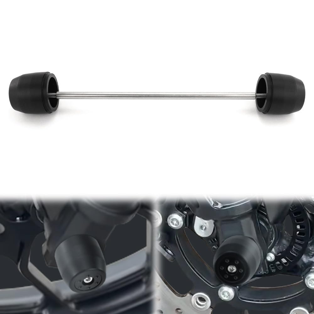 Xitomer Front Axle Sliders Compatible with YZF-R3 2015-2025, MT-03 2016-2025, Motorcycle Front Fork Wheel Frame Sliders Crash Protector (Front)